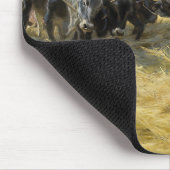 Peder Severin Kroyer - Bedrohung in den Abruzzen Mousepad (Ecke)