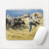 Peder Severin Kroyer - Bedrohung in den Abruzzen Mousepad (Mit Mouse)