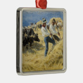 Peder Severin Kroyer - Bedrohung in den Abruzzen Ornament Aus Metall (Rechts)