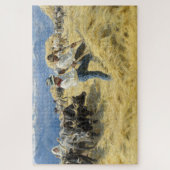 Peder Severin Kroyer - Bedrohung in den Abruzzen Puzzle (Vertikal)