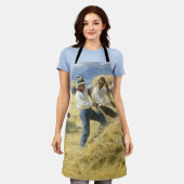 Peder Severin Kroyer - Bedrohung in den Abruzzen Schürze (Getragen)