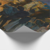 Peder Severin Kroyer - Feierabend im Mittsommer Geschenkpapier (Ecke)