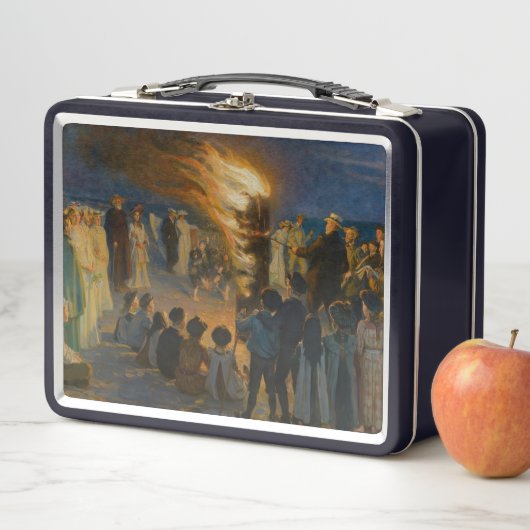 Peder Severin Kroyer - Feierabend im Mittsommer Metall Brotdose (Beispiel)