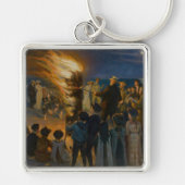 Peder Severin Kroyer - Feierabend im Mittsommer Schlüsselanhänger (Vorne)