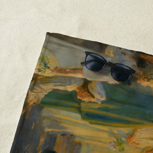 Peder Severin Kroyer - Feierabend im Mittsommer Strandtuch (Beispiel)