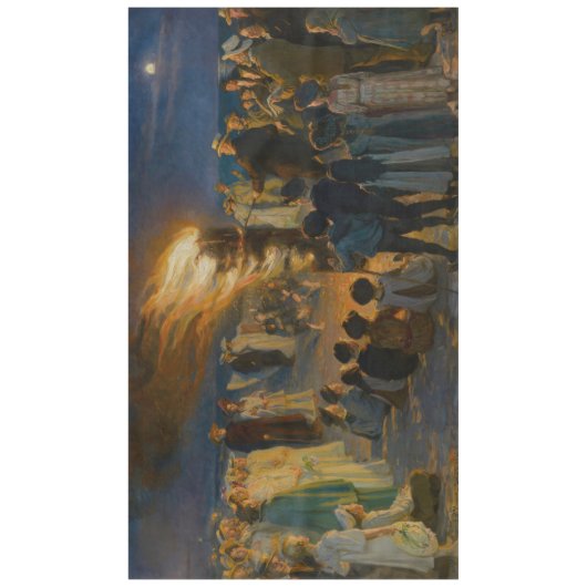 Peder Severin Kroyer - Feierabend im Mittsommer Tischdecke (Vorderseite)