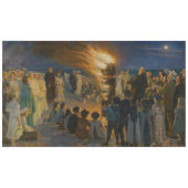 Peder Severin Kroyer - Feierabend im Mittsommer Tischdecke (Vorderseite (Horizontal))