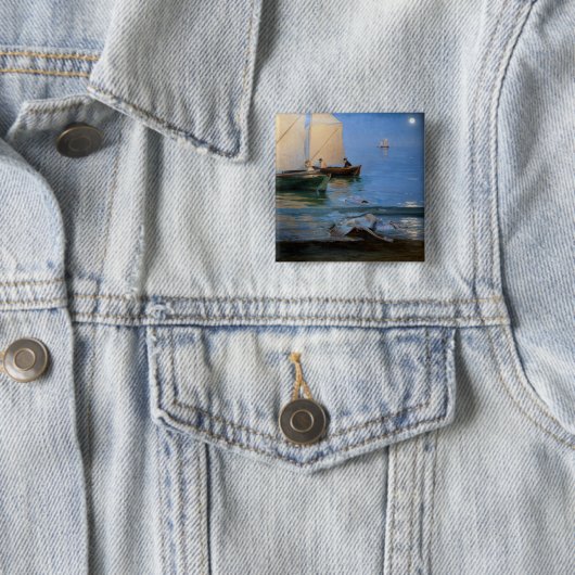 Peder Severin Kroyer - Fischerboote Button (Beispiel)