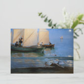 Peder Severin Kroyer - Fischerboote Einladung (Stehend Vorderseite)