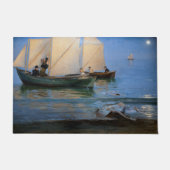 Peder Severin Kroyer - Fischerboote Fußmatte (Vorderseite)