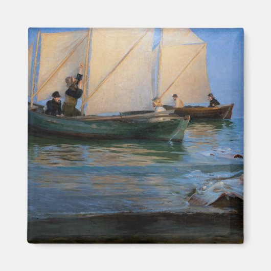 Peder Severin Kroyer - Fischerboote Magnet (Vorne)
