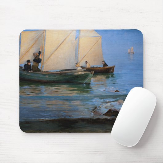 Peder Severin Kroyer - Fischerboote Mousepad (Mit Mouse)