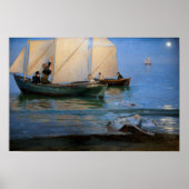 Peder Severin Kroyer - Fischerboote Poster (Vorne)