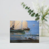 Peder Severin Kroyer - Fischerboote Postkarte (Stehend Vorderseite)