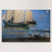 Peder Severin Kroyer - Fischerboote Puzzle (Horizontal)