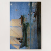 Peder Severin Kroyer - Fischerboote Puzzle (Vertikal)