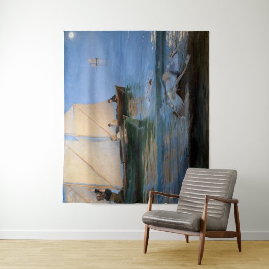 Peder Severin Kroyer - Fischerboote Wandteppich (Beispiel)