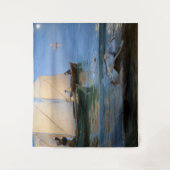 Peder Severin Kroyer - Fischerboote Wandteppich (Vorderseite)