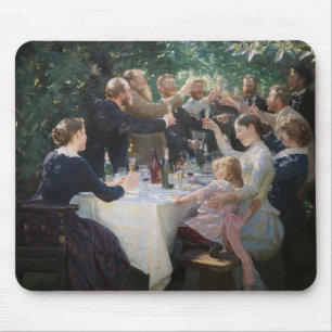 Peder Severin Kroyer - Hip, Hip, Hurra! Mousepad