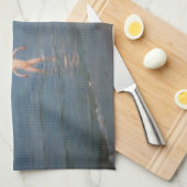 Peder Severin Kroyer - Jungen baden in Skagen Geschirrtuch (Viertel Falte)