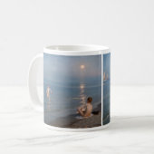 Peder Severin Kroyer - Jungen baden in Skagen Kaffeetasse (Vorderseite Links)