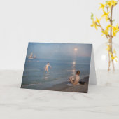 Peder Severin Kroyer - Jungen baden in Skagen Karte (Gelbe Blume)