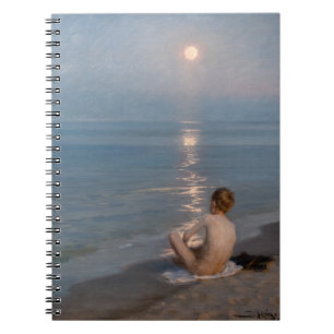 Peder Severin Kroyer - Jungen baden in Skagen Notizblock
