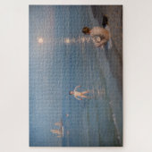 Peder Severin Kroyer - Jungen baden in Skagen Puzzle (Vertikal)