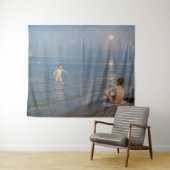 Peder Severin Kroyer - Jungen baden in Skagen Wandteppich (Beispiel (Horizontal))