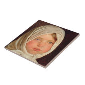 Peder Severin Kroyer - Kleines Mädchen aus Hornbae Fliese (Seite)