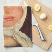 Peder Severin Kroyer - Kleines Mädchen aus Hornbae Geschirrtuch (Viertel Falte)