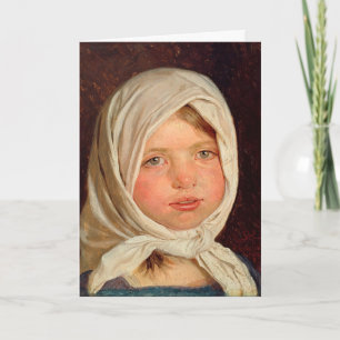 Peder Severin Kroyer - Kleines Mädchen aus Hornbae Karte