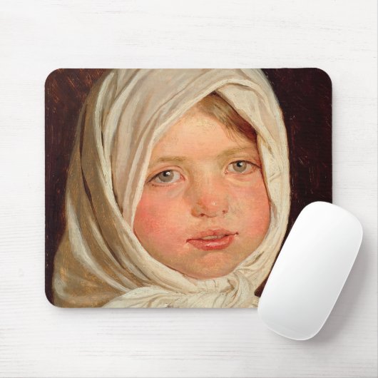 Peder Severin Kroyer - Kleines Mädchen aus Hornbae Mousepad (Mit Mouse)