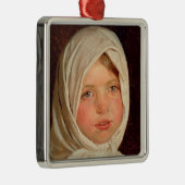 Peder Severin Kroyer - Kleines Mädchen aus Hornbae Ornament Aus Metall (Rechts)