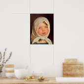 Peder Severin Kroyer - Kleines Mädchen aus Hornbae Poster (Küche)