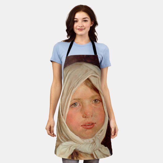 Peder Severin Kroyer - Kleines Mädchen aus Hornbae Schürze (Getragen)