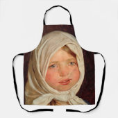 Peder Severin Kroyer - Kleines Mädchen aus Hornbae Schürze (Vorderseite)