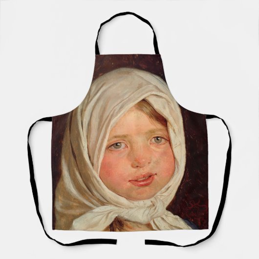 Peder Severin Kroyer - Kleines Mädchen aus Hornbae Schürze (Vorderseite)