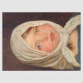 Peder Severin Kroyer - Kleines Mädchen aus Hornbae Seidenpapier (Vorderseite)