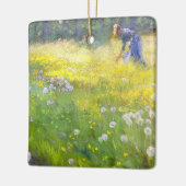 Peder Severin Kroyer - Marie Kroyer im Garten Keramikornament (Links)