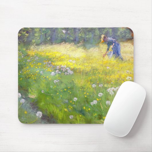 Peder Severin Kroyer - Marie Kroyer im Garten Mousepad (Mit Mouse)