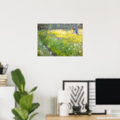 Peder Severin Kroyer - Marie Kroyer im Garten Poster (Heimbüro)