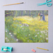 Peder Severin Kroyer - Marie Kroyer im Garten Seidenpapier (Basteln)