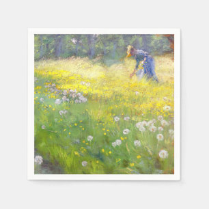 Peder Severin Kroyer - Marie Kroyer im Garten Serviette