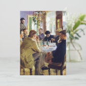 Peder Severin Kroyer - Mittagessen Einladung (Stehend Vorderseite)