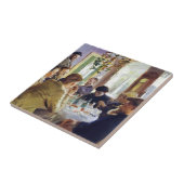 Peder Severin Kroyer - Mittagessen Fliese (Seite)