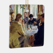 Peder Severin Kroyer - Mittagessen Keramikornament (Rechts)