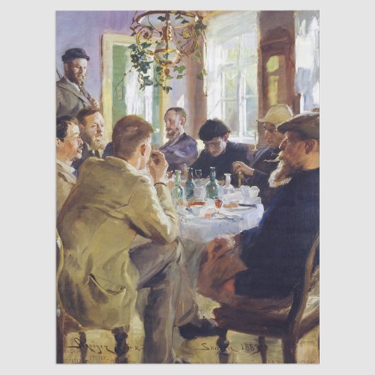 Peder Severin Kroyer - Mittagessen Seidenpapier