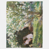 Peder Severin Kroyer - Rose Fleecedecke (Vorderseite)