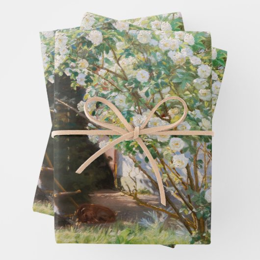 Peder Severin Kroyer - Rose Geschenkpapier Set (Beispiel)